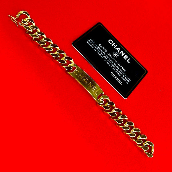 Chanel Logo Bracelet