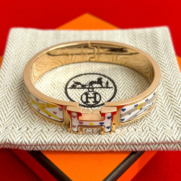 Hermes Click H Bride de Gala Love Bracelet