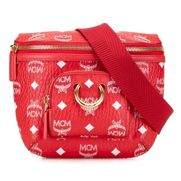 MCM OX New Year Collection Visetos PVC 2way Shoulder Bag