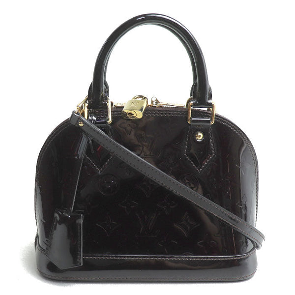Louis Vuitton Alma BB Monogram Vernis 2way Shoulder Bag