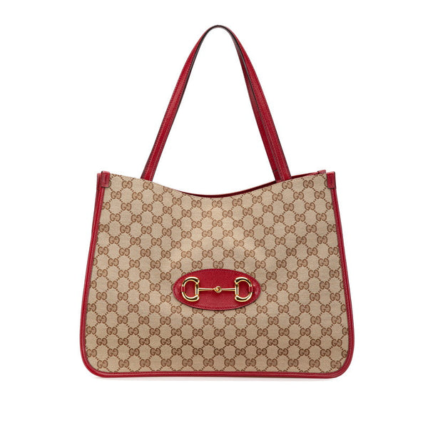 Gucci Horsebit GG Canvas 2way bag