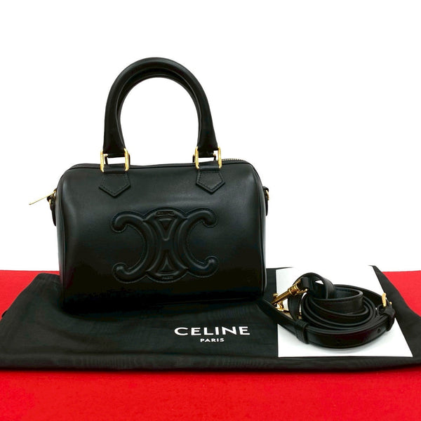 Celine Cuir Triomphe 2way bag