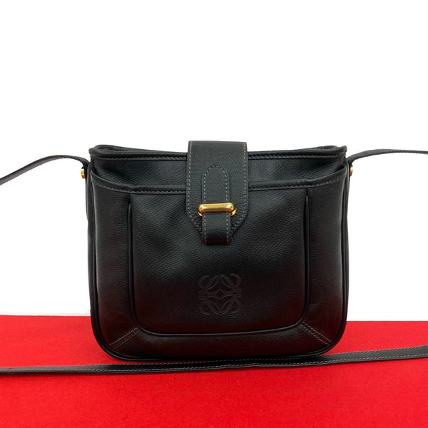 Loewe Anagram Leather Shoulder Bag