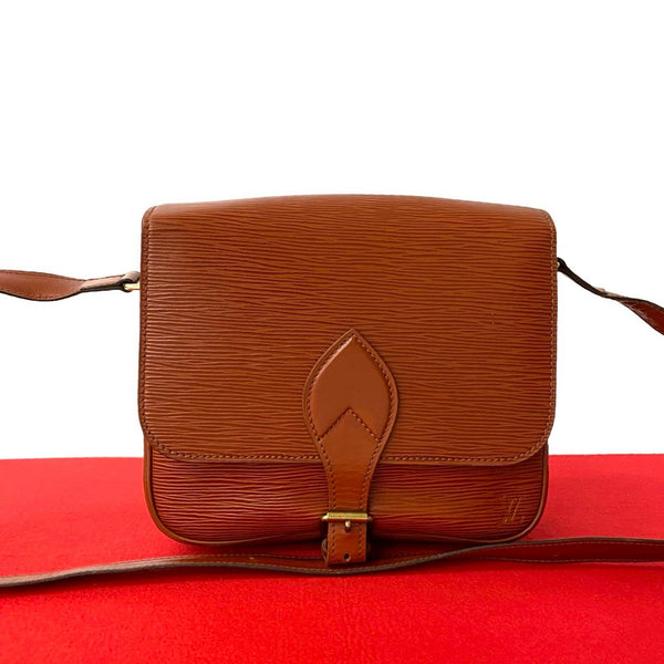 Louis Vuitton Cartouchiere Epi Leather Shoulder Bag