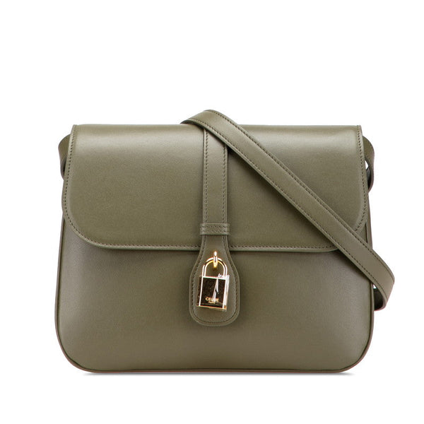 Celine Tabou Medium Leather Shoulder Bag
