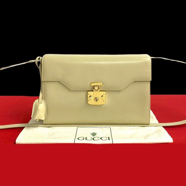 Gucci Lady Lock Calf Leather Shoulder Bag