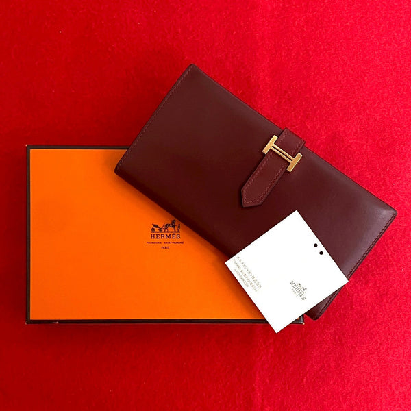 Hermes Béarn Box Calf Wallet
