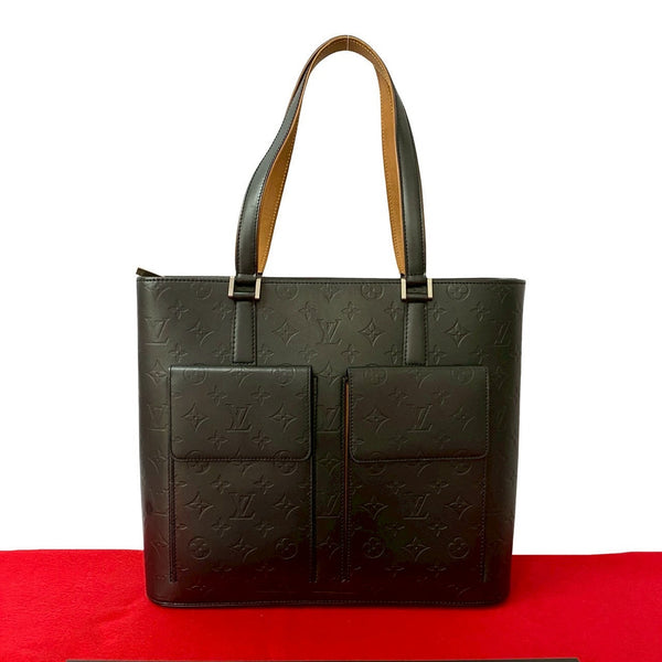 Louis Vuitton Willwood Monogram Mat Leather Tote Bag