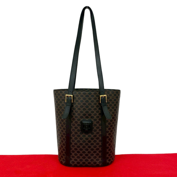 Celine Macadam Blazon Triomphe PVC 2way Shoulder Bag