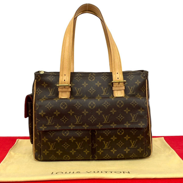 Louis Vuitton Multipli Cite Monogram Leather Tote Bag