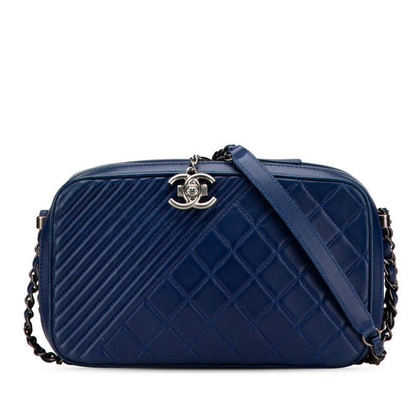 Chanel Boy Chanel Lambskin Shoulder Bag