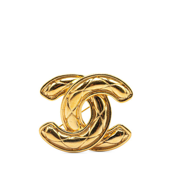 Chanel Coco Mark Matelasse Brooch