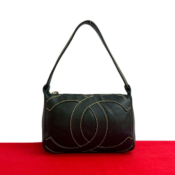 Chanel Caviar Leather Handbag