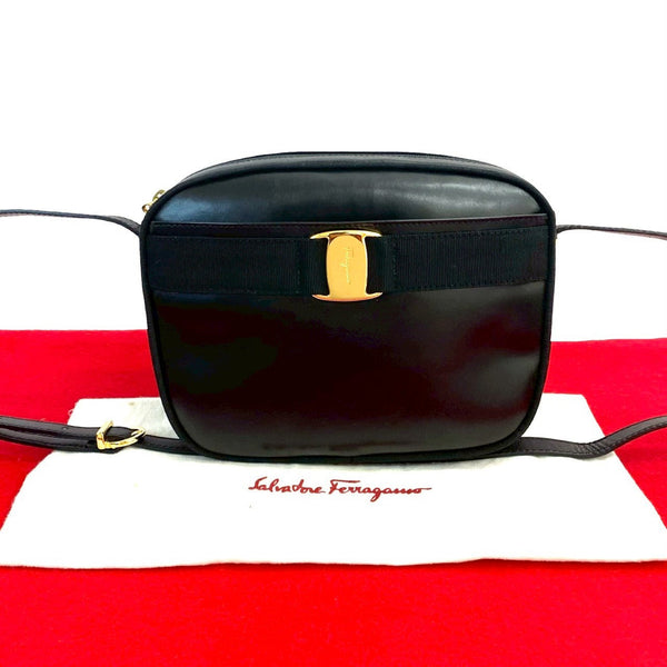 Salvatore Ferragamo Leather Shoulder Bag