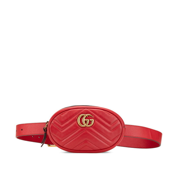 Gucci GG Marmont Leather Waist Bag