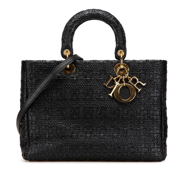 Dior Lady Dior Leather 2way Bag