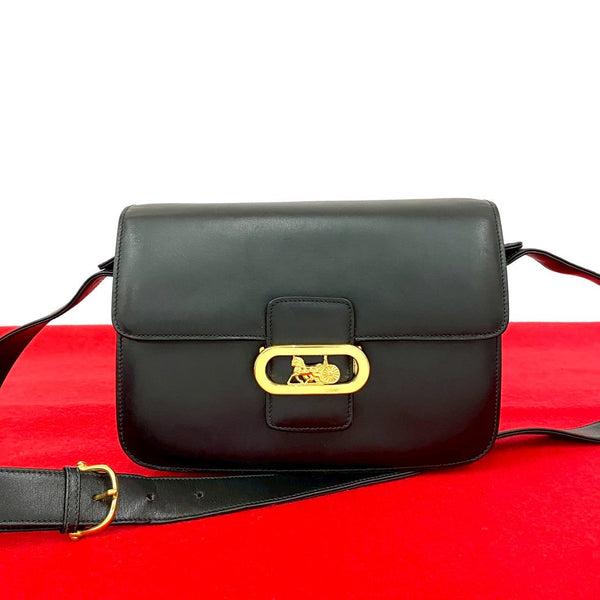 Celine Horse Carriage Leather Shoulder Bag